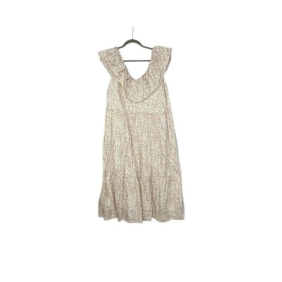 English Factory Floral Ruffled Midi Dress | Size 1X - Picture 10 of 10